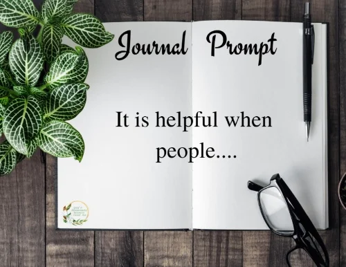 Journal Prompt 3